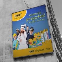 Baner wielkoformatowy BIC